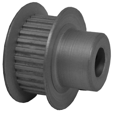 B&B Manufacturing 28MP025-6FA3, Timing Pulley, Aluminum, Clear Anodized,  28MP025-6FA3